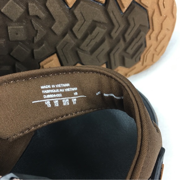 Nike Oneonta Hiking Sandals Black Brown Adjustable straps DJ6604 Men 13 New main image 4